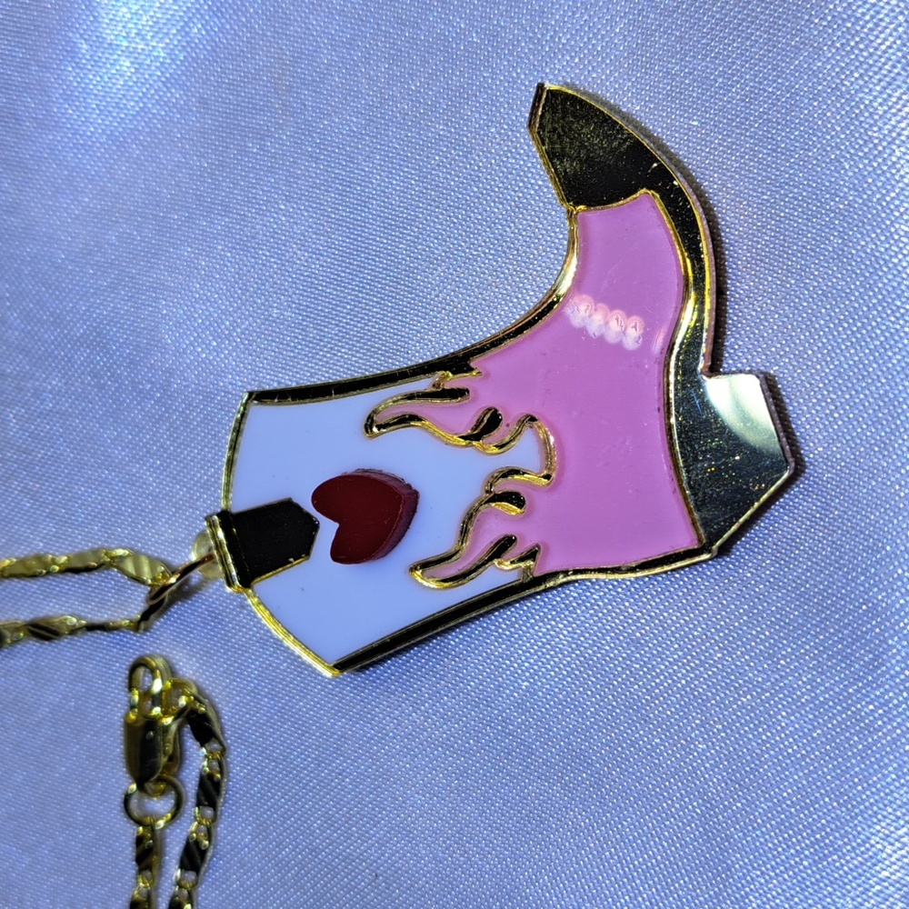 Cowgirl Kicker Necklace - Picture 3 of 6